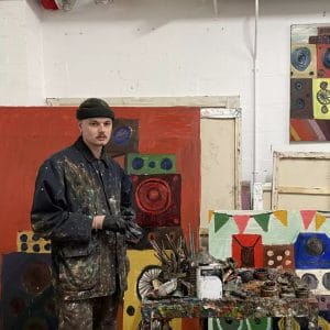 Danny Romeril Portrait - Janet Rady Fine Art