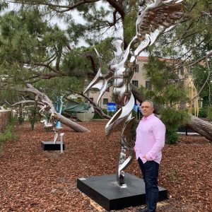 Masoud Akhavanjam Portrait - Janet Rady Fine Art