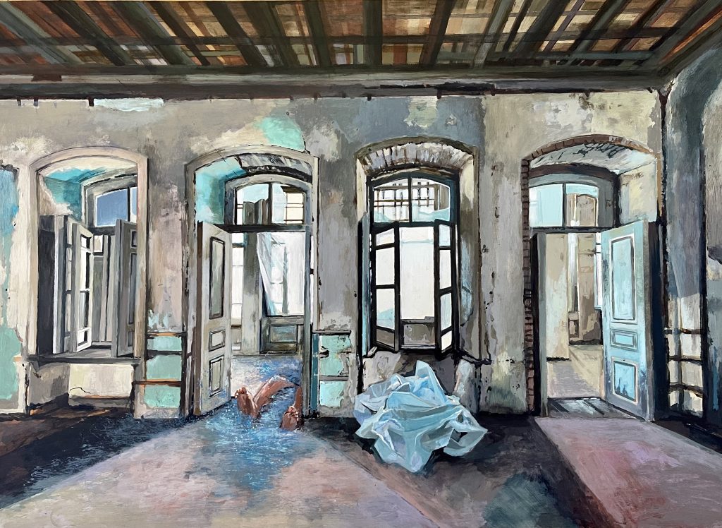 Zahra Amiryeganeh, Untitled, 2020 10-84 Janet Rady Fine Art