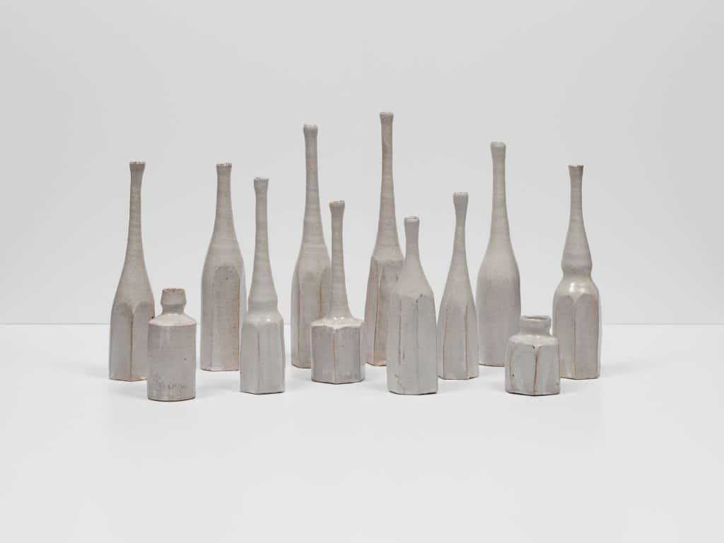 Set of twelve 'Morandi Bottles', 2022