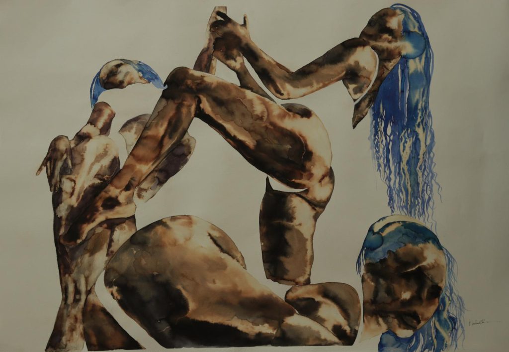 Girls are all Blue Sky I, 2022